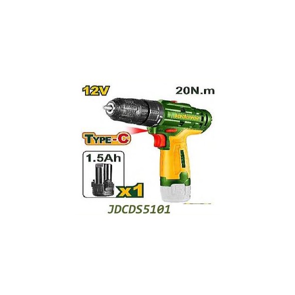 JD drel 12V 2 Akulu